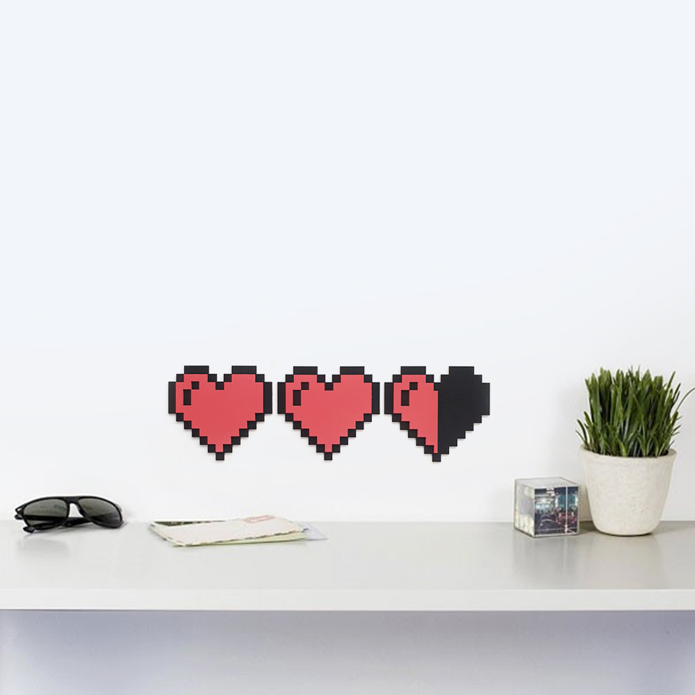 Game Hearts - Painted